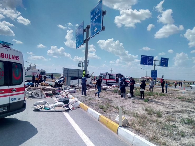 Konya'da facia gibi kaza! 6 ölü Çok sayıda yaralı var